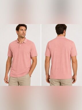 Goodfellow & Co Men’s Every Wear Pink Polo Shirt XL NWT